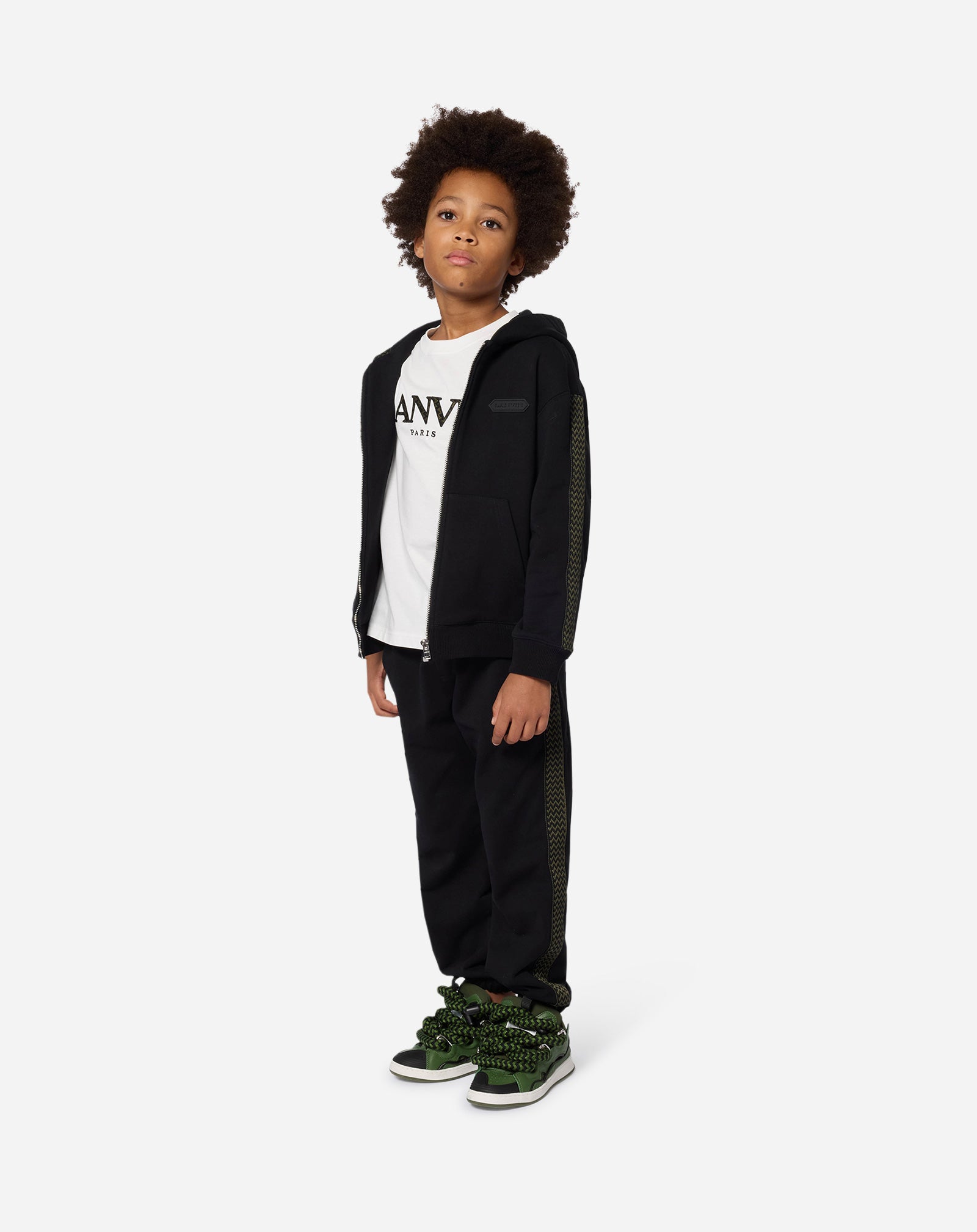 CARDIGAN DE JOGGING NOIR