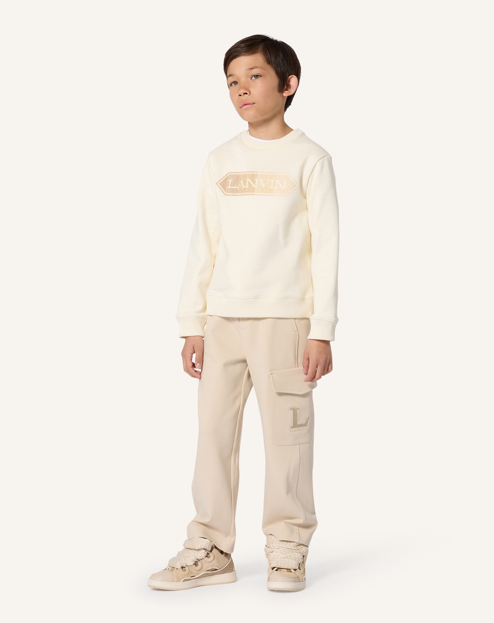 SWEATSHIRT LANVIN EN COTON BLANC