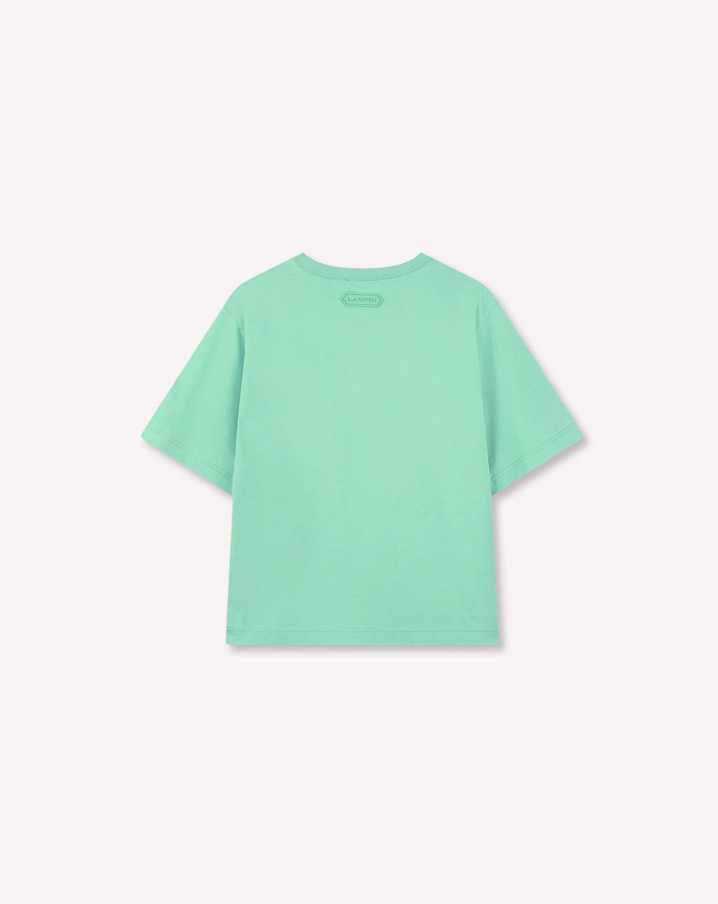 TEE-SHIRT LANVIN CURB EN COTON VERT