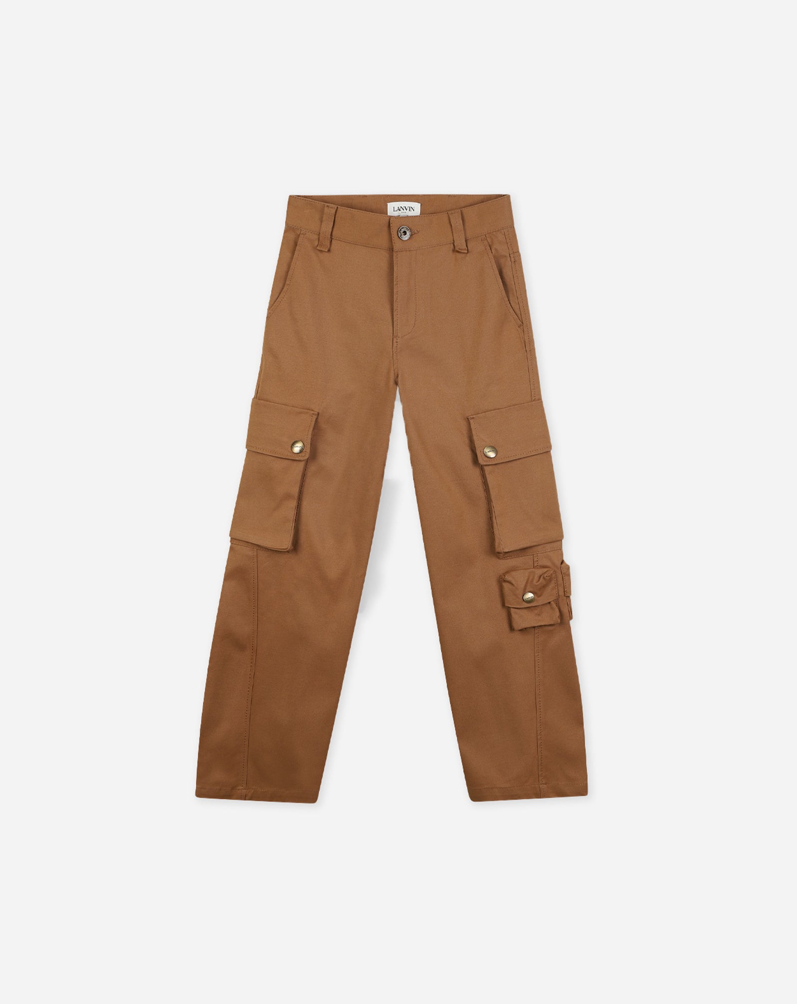 EMBROIDERED PRINTED TROUSERS WITH PA LOGO