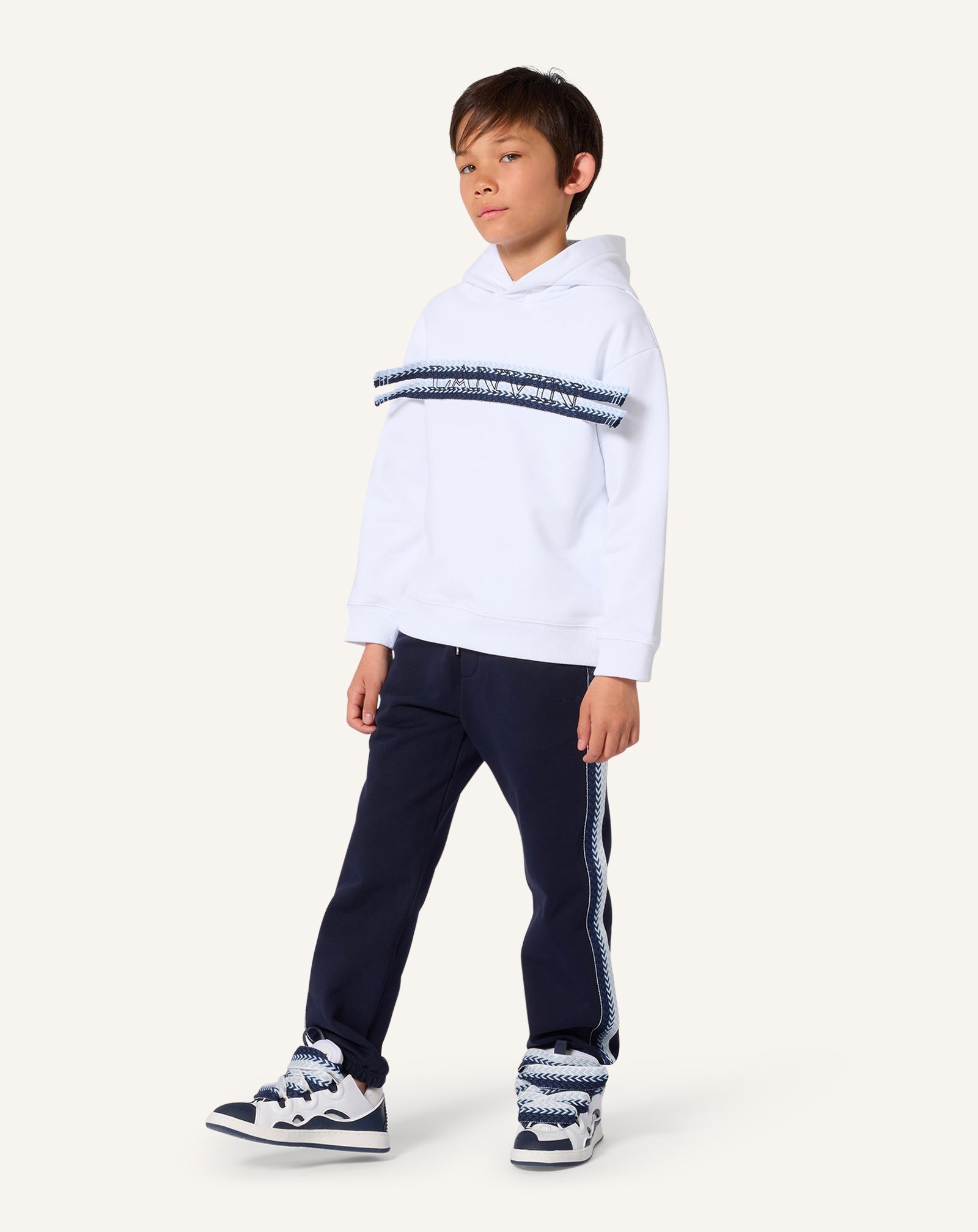 JOGGING CURB EN COTON NOIR