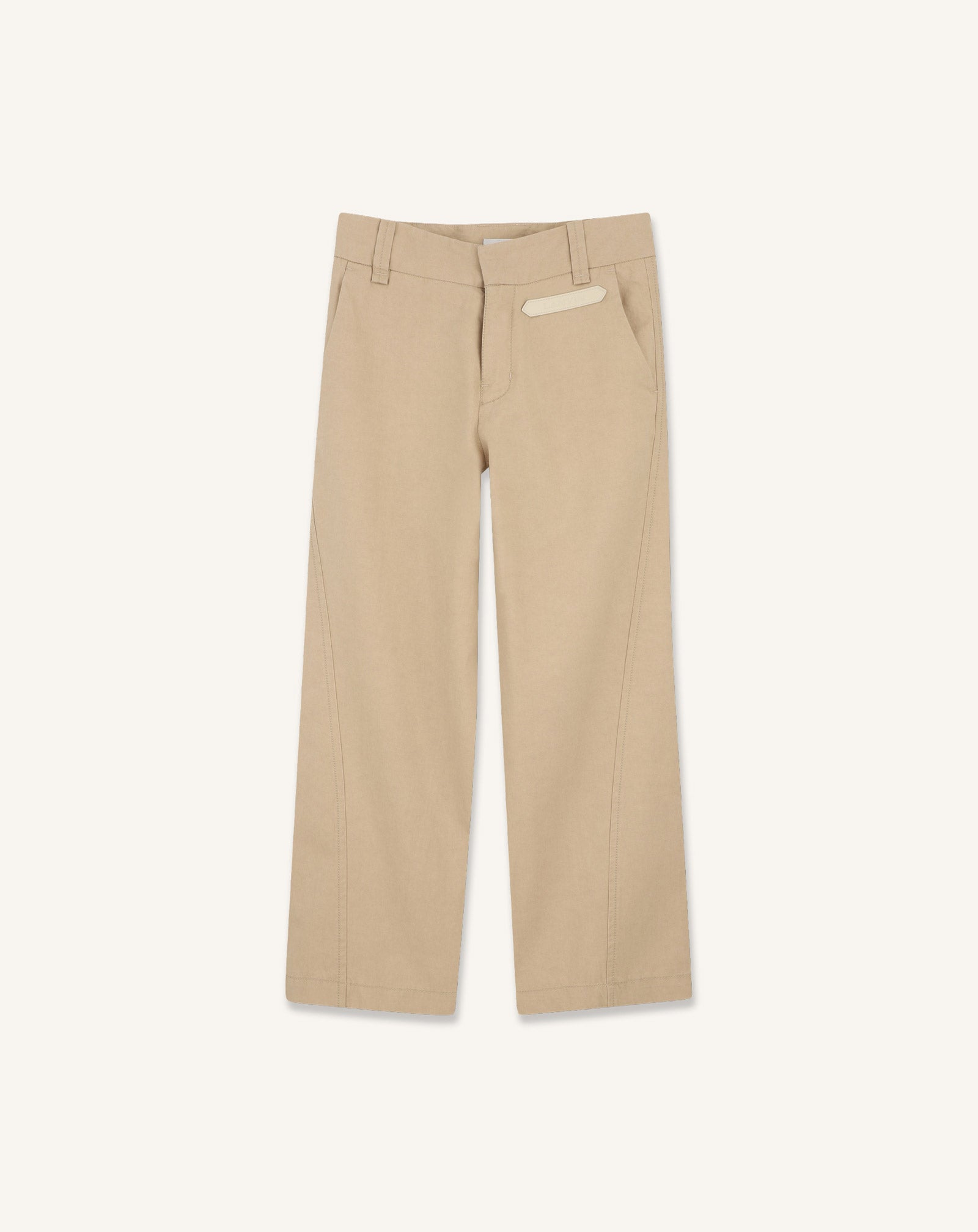 PANTALON TWISTÉ EN COTON