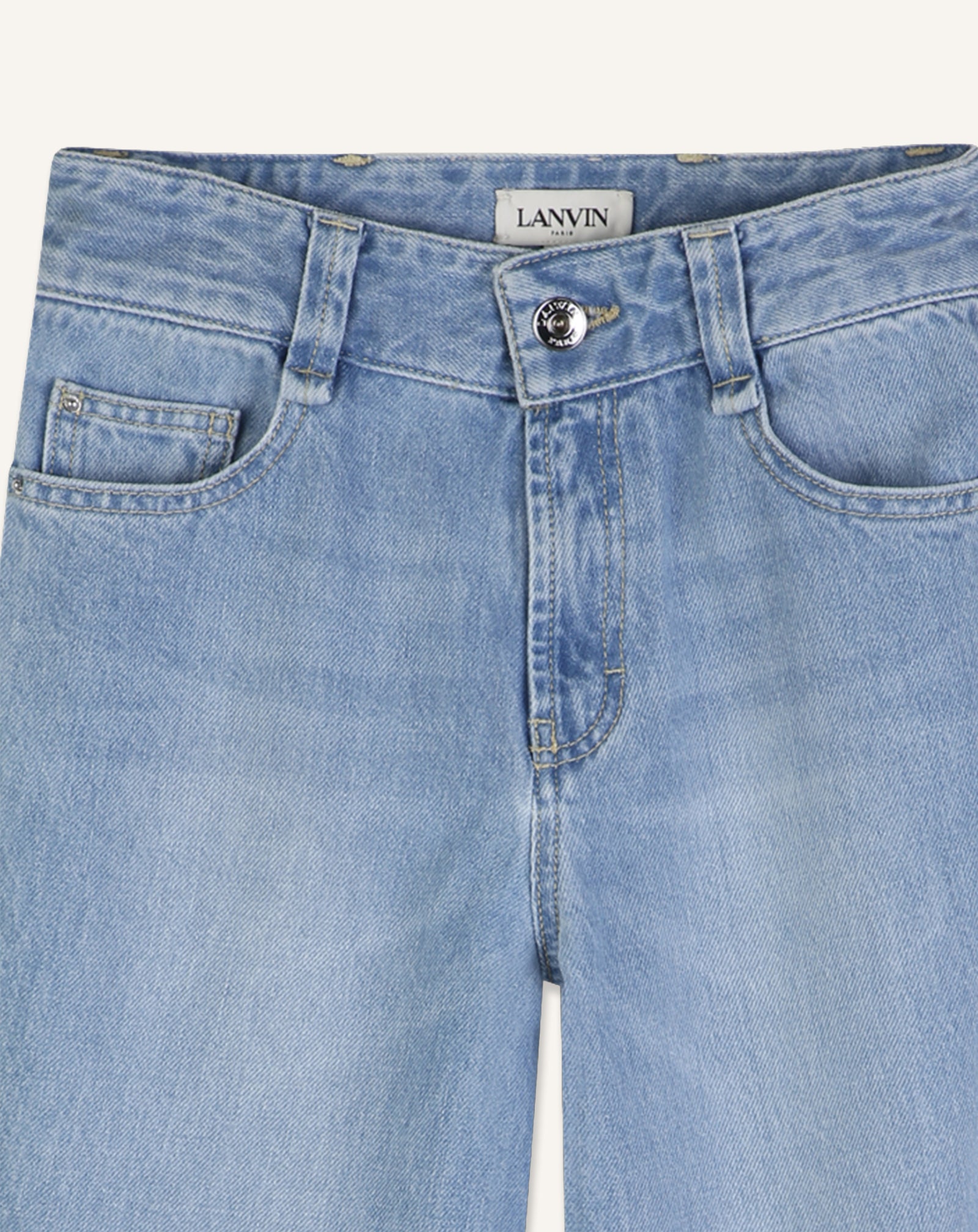 DENIM TROUSERS