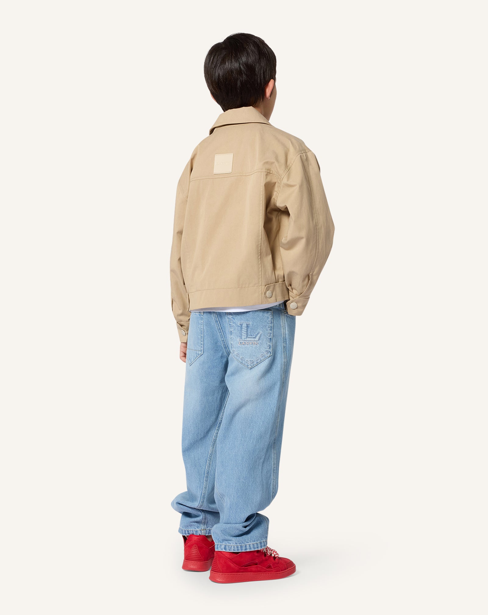 DENIM TROUSERS