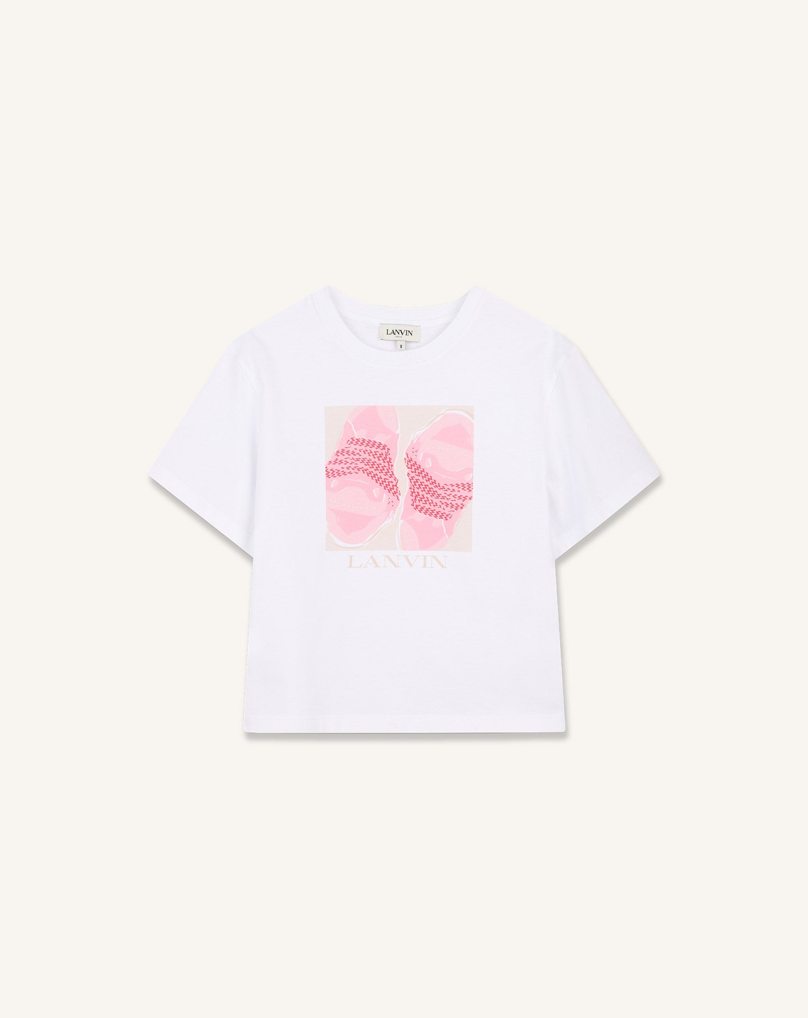 TEE-SHIRT GRAPHIQUE CURB EN COTON BLANC
