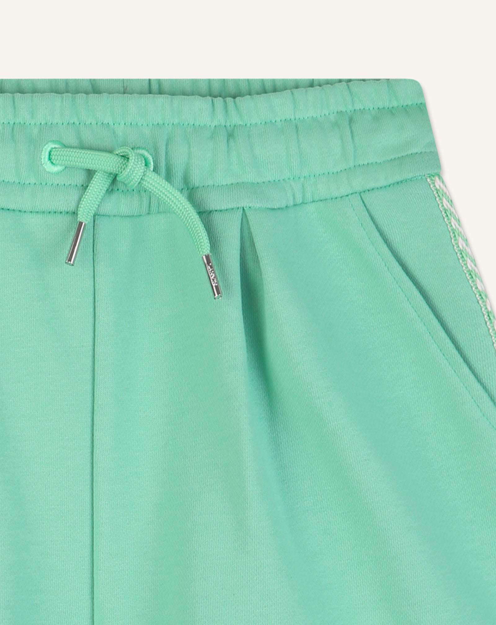 SHORT LANVIN CURB EN COTON VERT