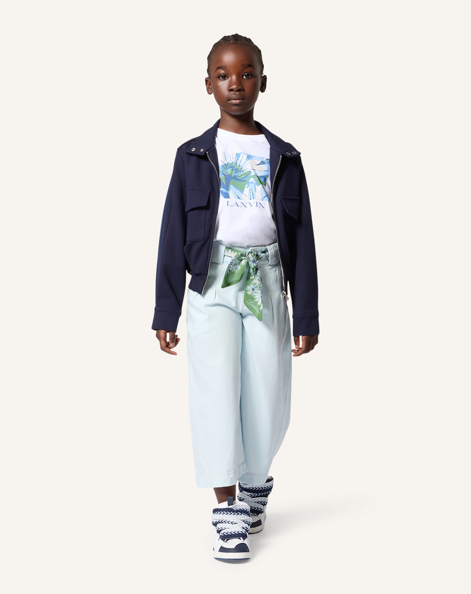 PANTALON COUPE LARGE EN DENIM
