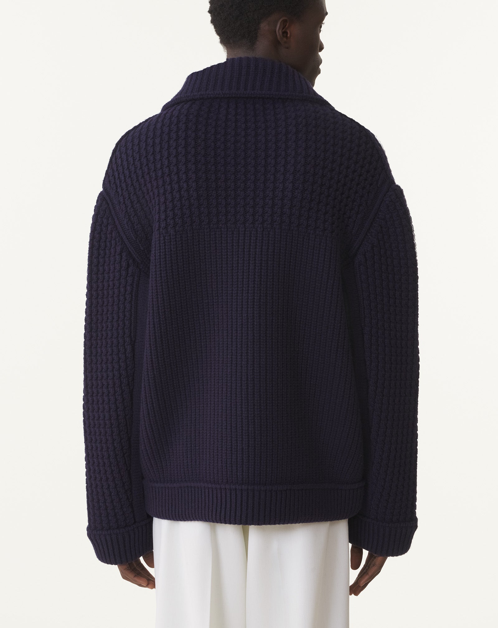 OVERSIZED WOOL PEA COAT