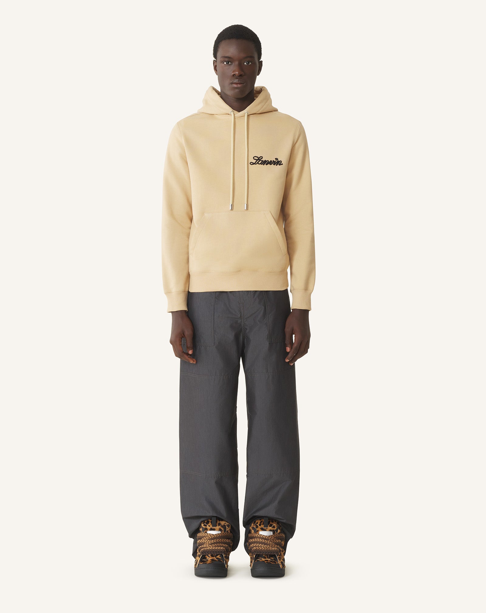 HOODIE RUBAN LANVIN BEIGE