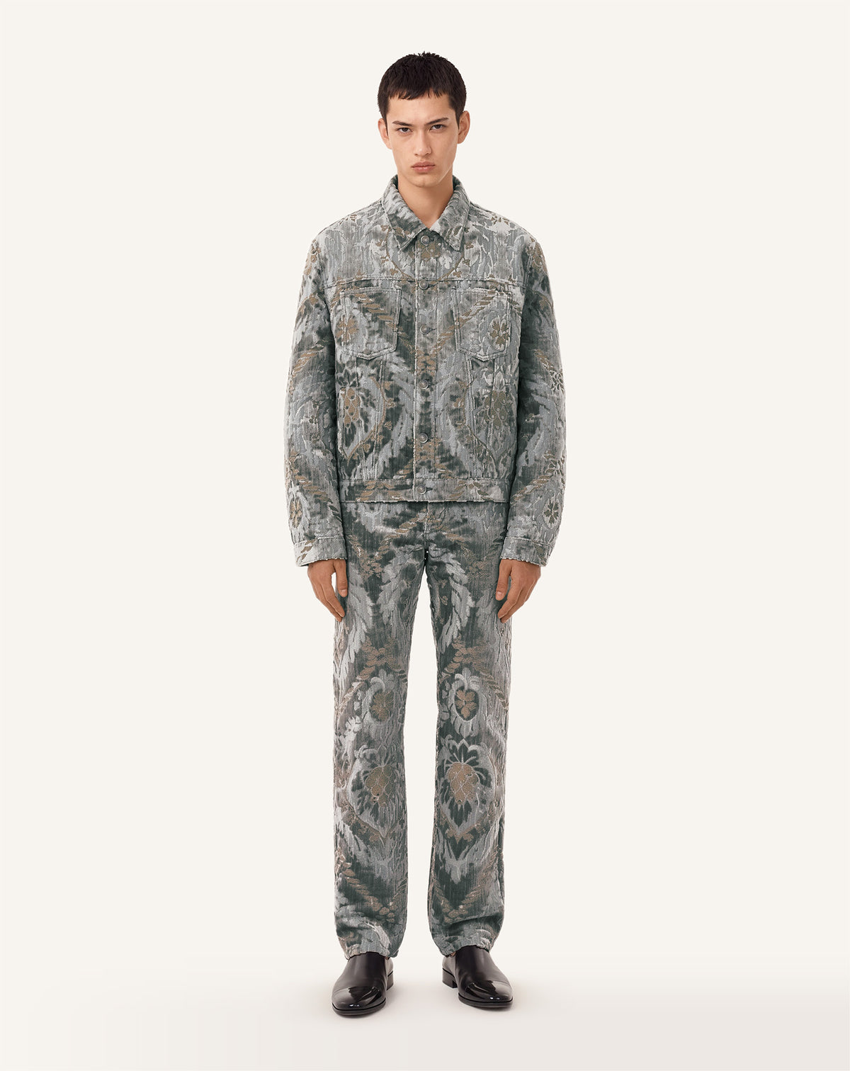 BEVILACQUA JACKET IN PIGNA PATTERN