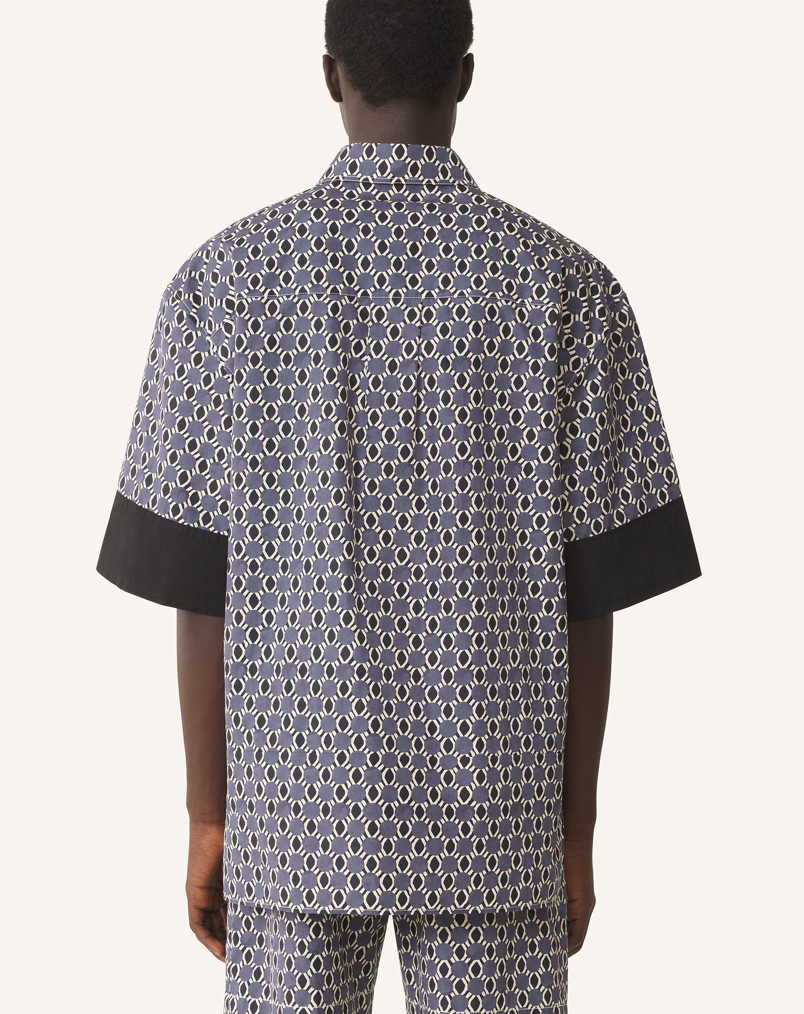 LOOSE-FIT PRINTED COTTON SHIRT