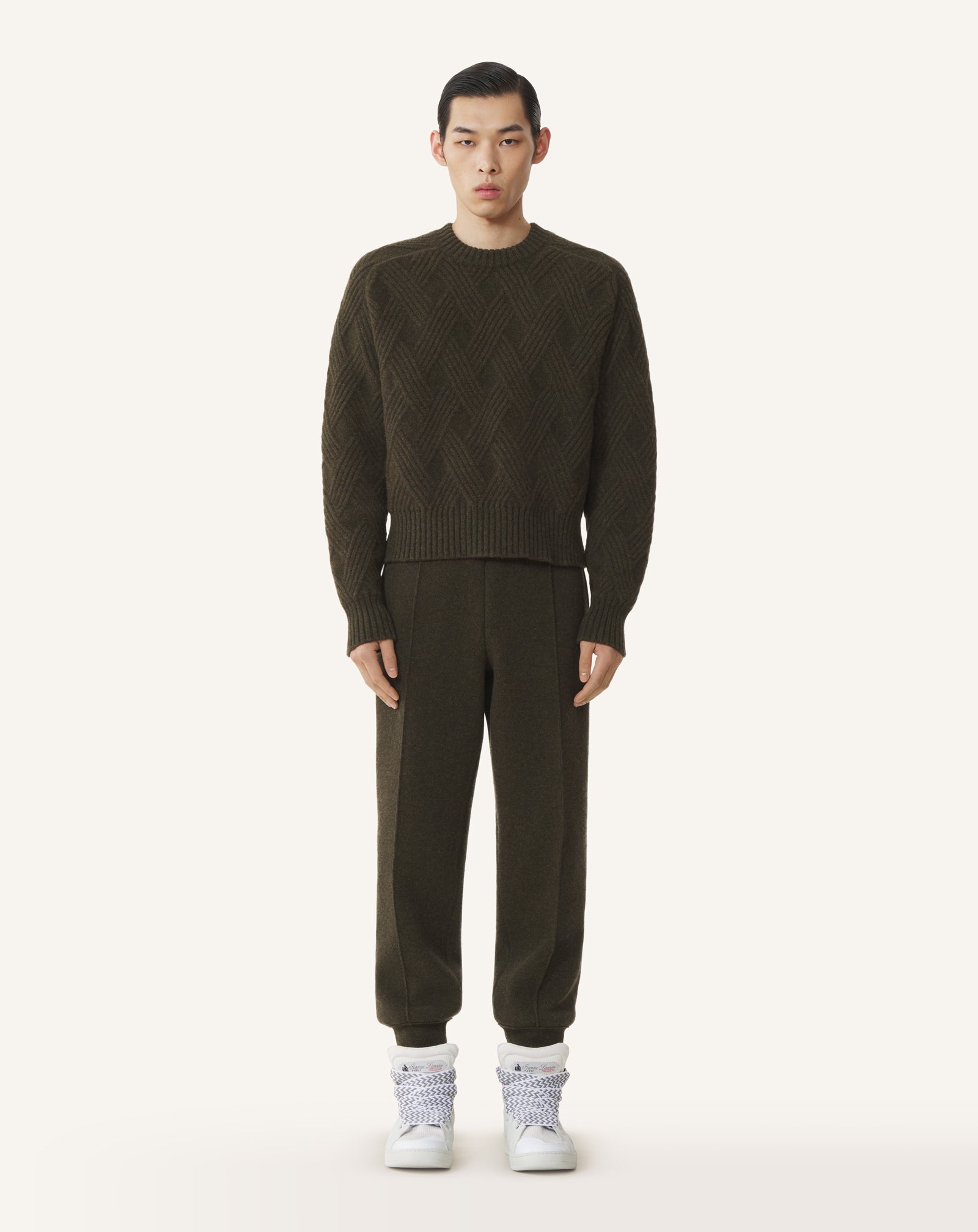 WOOL JOGGING PANTS