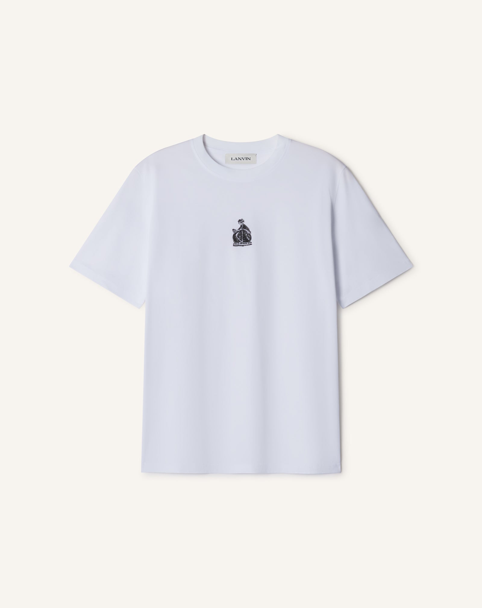 T-SHIRT BRODÉ LA MÈRE ET L'ENFANT EN JERSEY