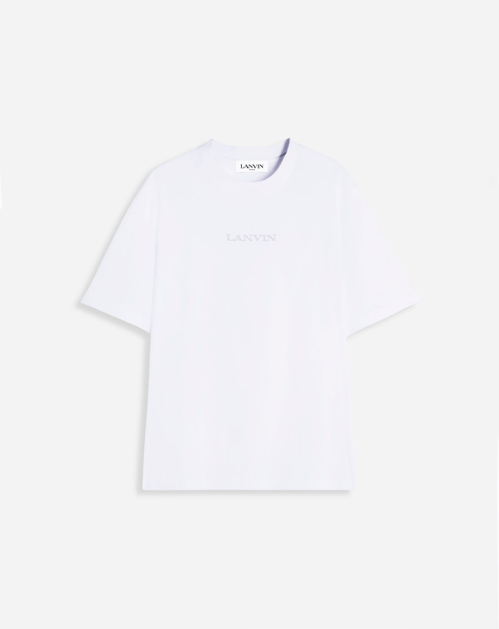 T-SHIRT BRODÉ LANVIN BLANC