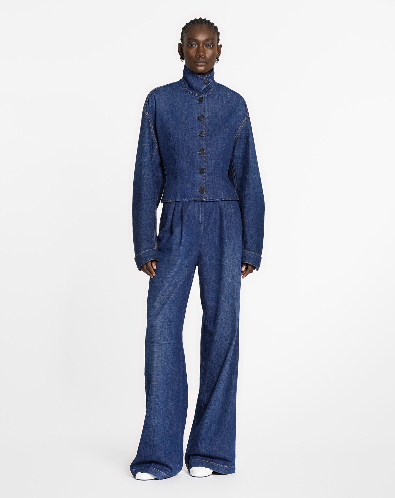 TAILORED DENIM JACKET