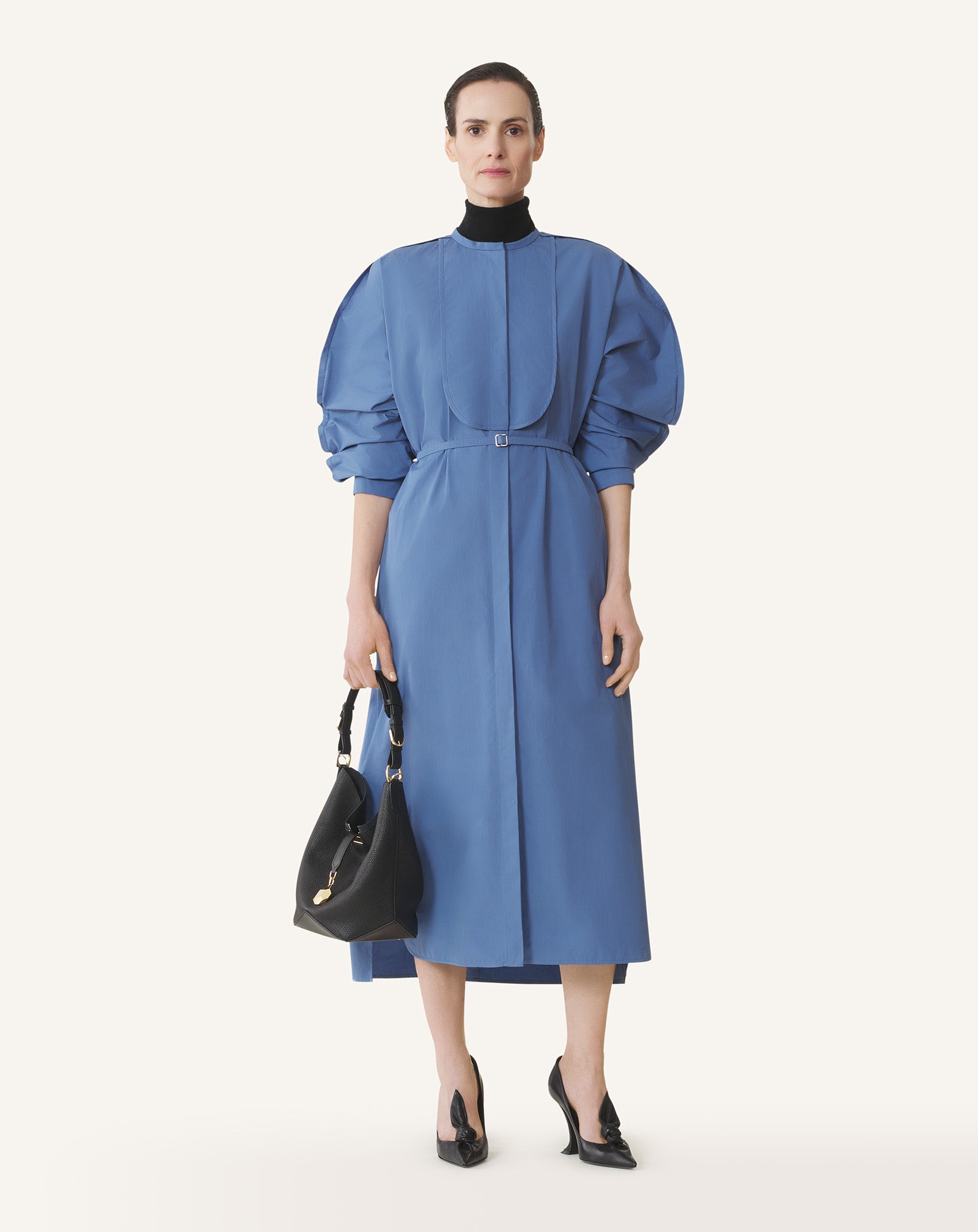 SHIRT DRESS IN POPLIN COTTON