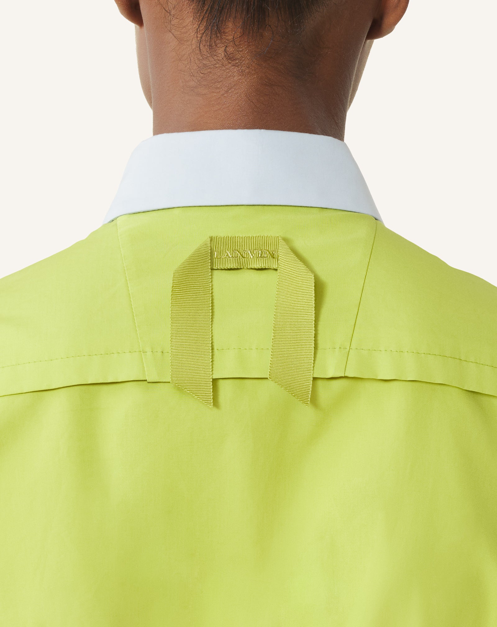 SHORT SHIRT DRESS IN COTTON POPLIN