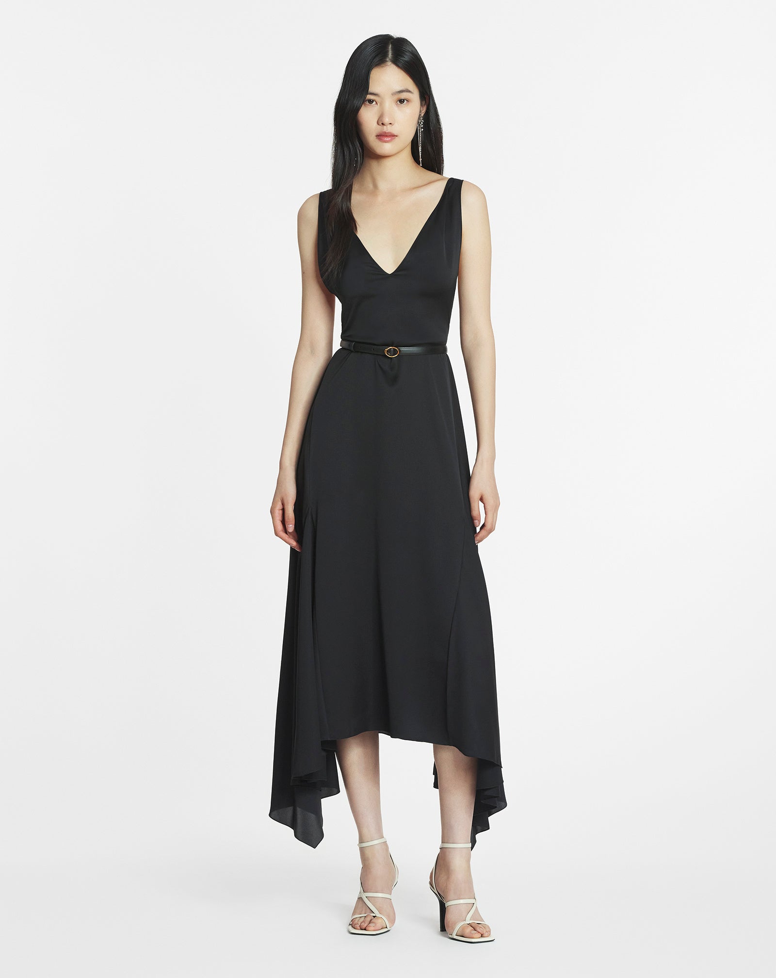 SILK BOWLING DRESS