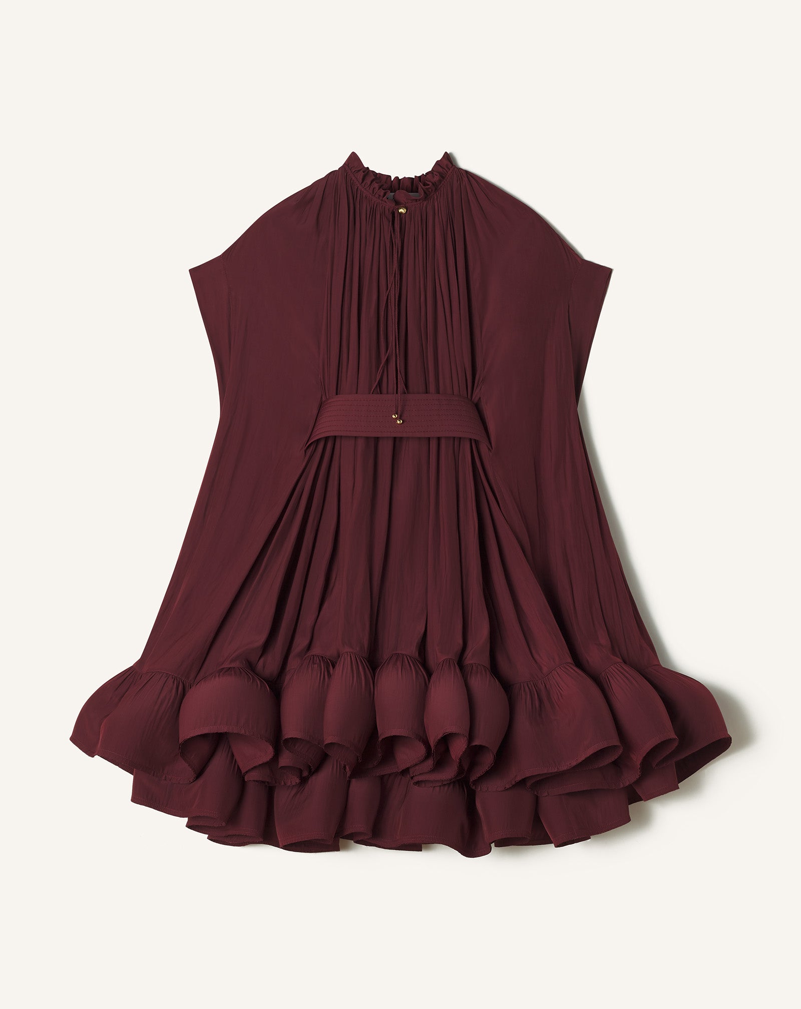 SHORT CHARMEUSE DRESS