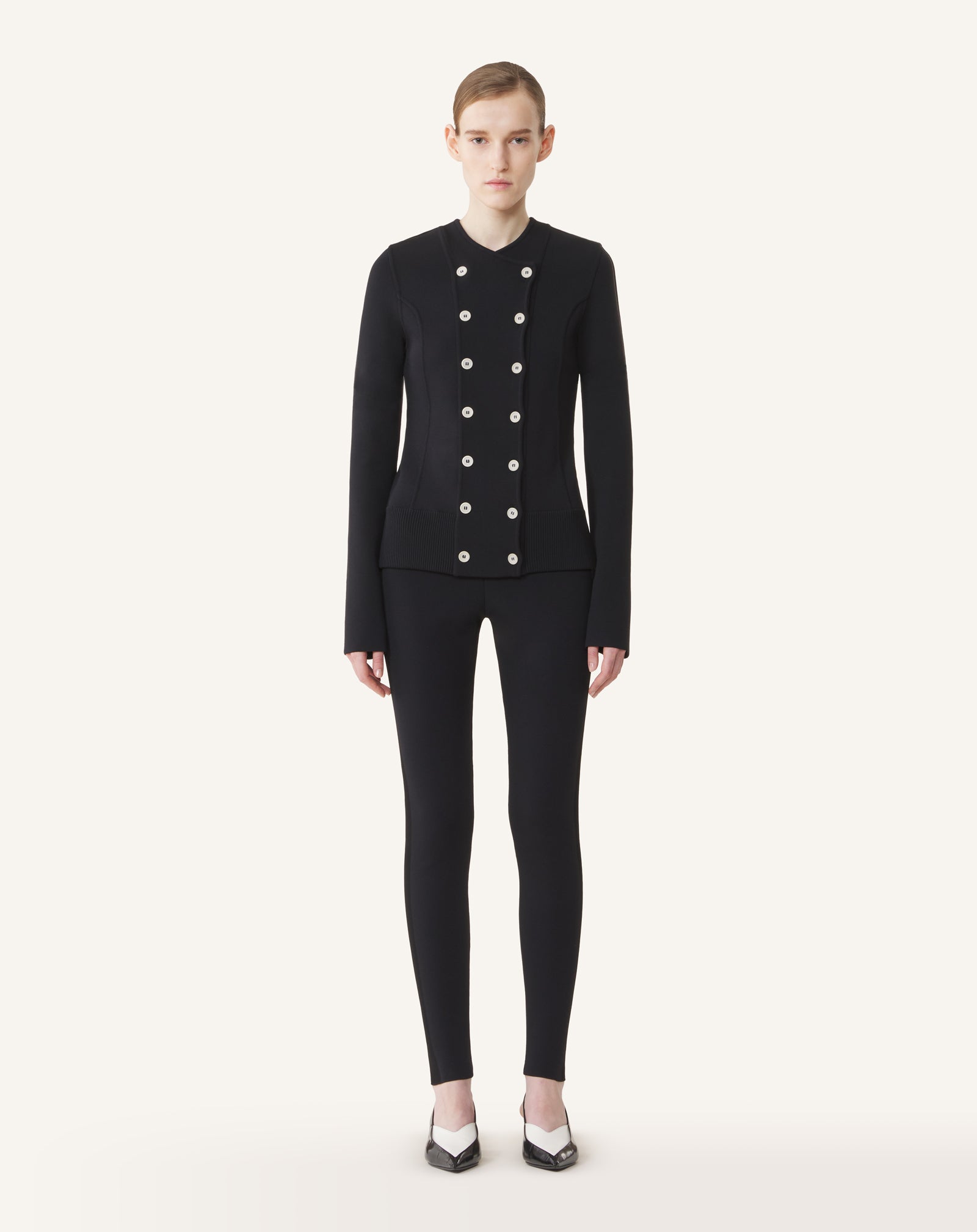 VESTE TAILLEUR EN MAILLE