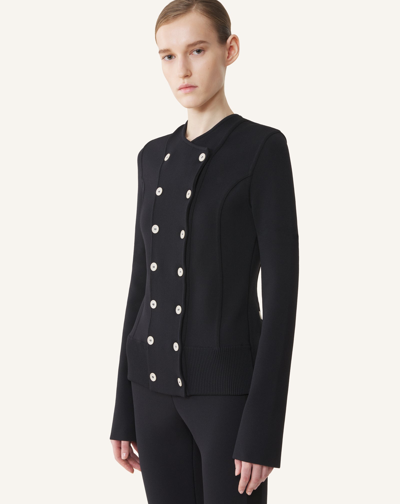 VESTE TAILLEUR EN MAILLE