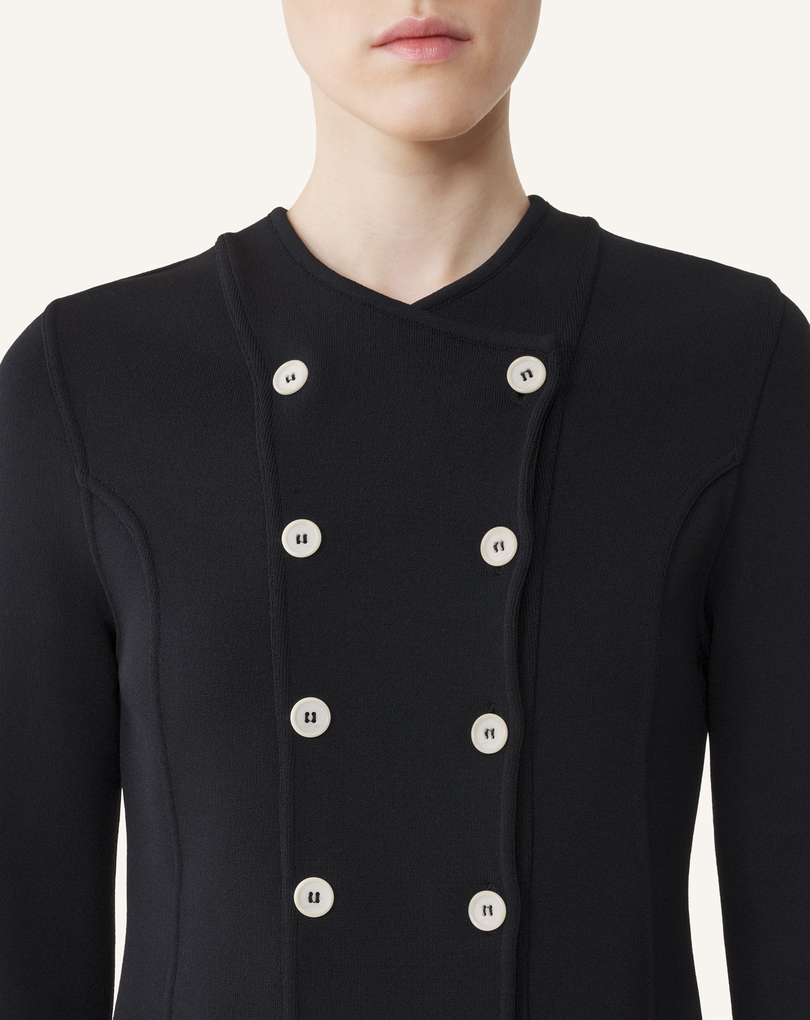 VESTE TAILLEUR EN MAILLE