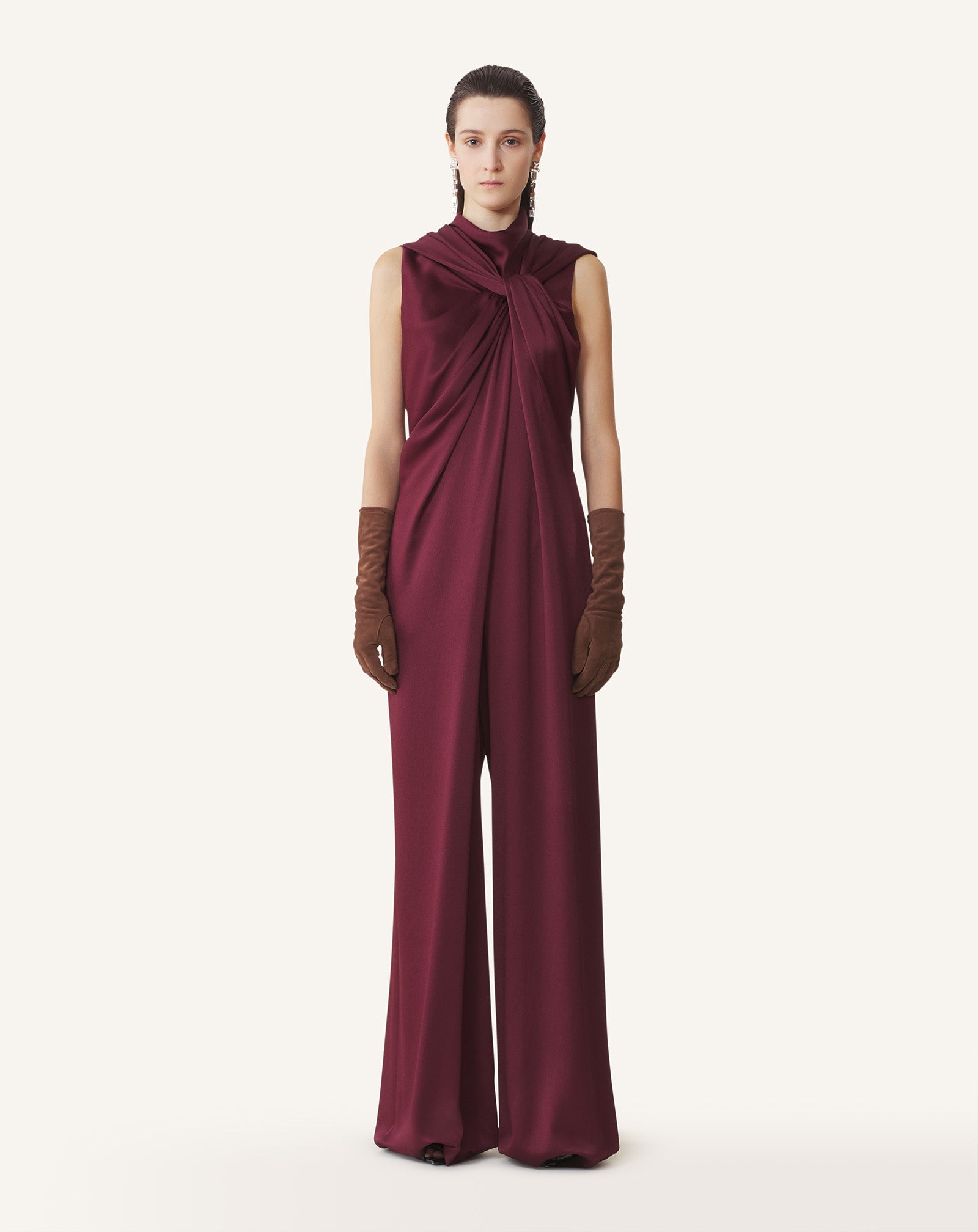 FRONT KNOT JUMPSUIT