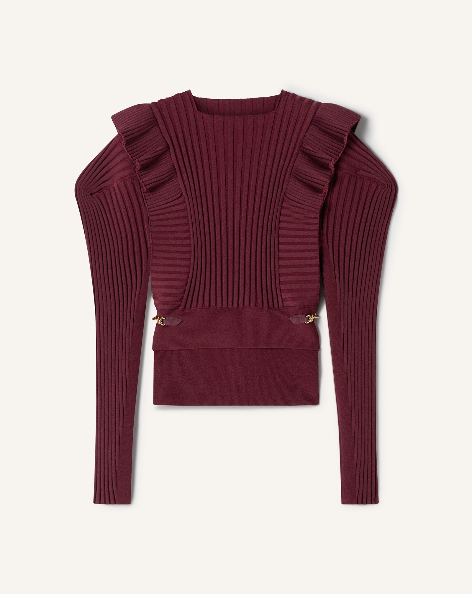 PULL À PLASTRON EN VISCOSE