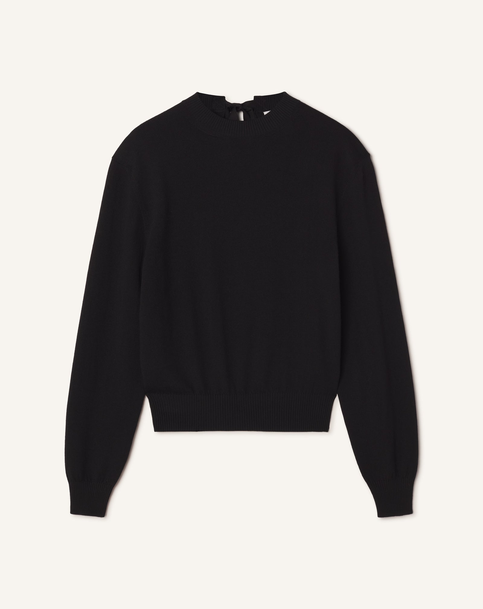PULL DÉTAIL GROS GRAIN EN MÉRINOS