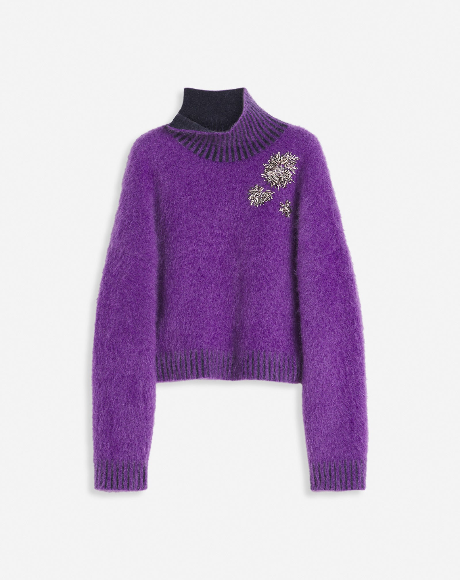 BRUSHED MOHAIR SWEATER