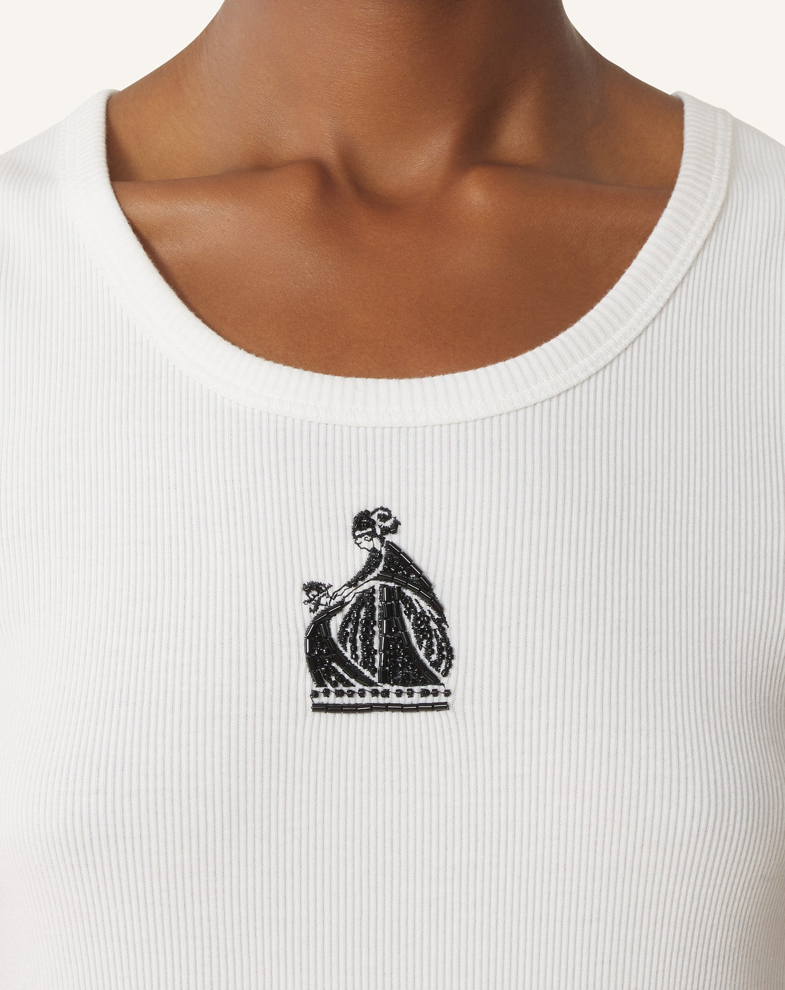 MOTHER AND DAUGHTER RIBBED TANK TOP