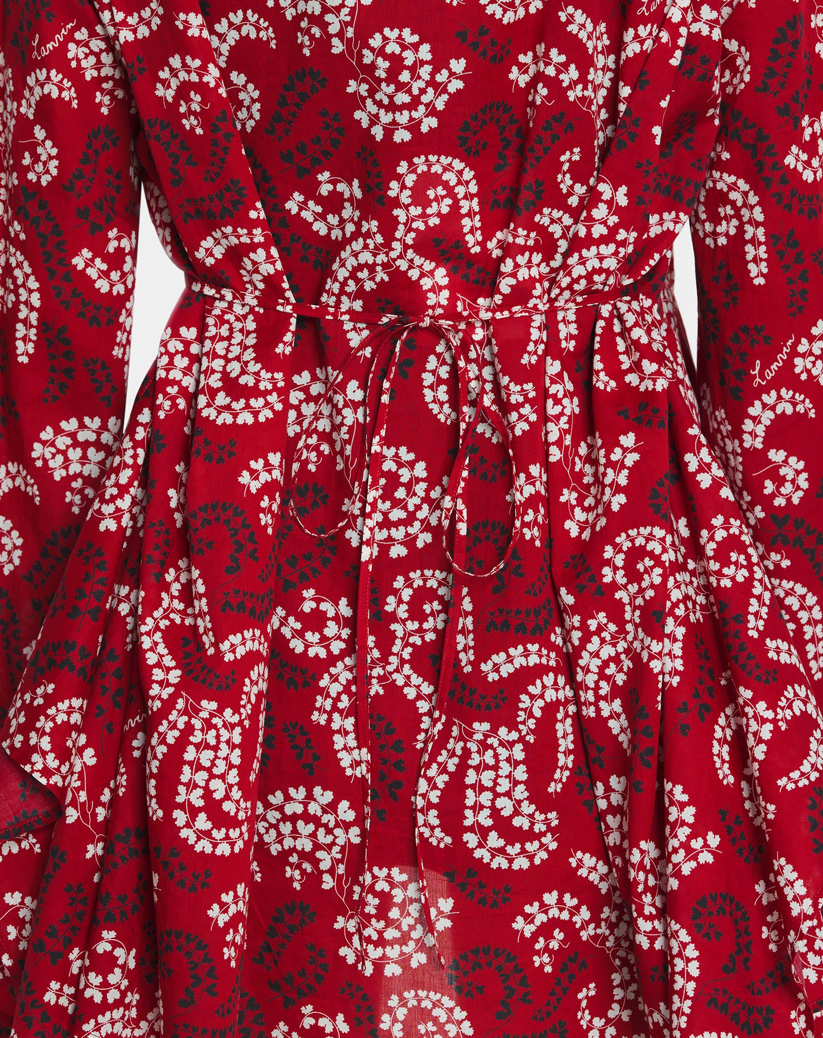 PRINTED SHIRT IN COTTON VOILE