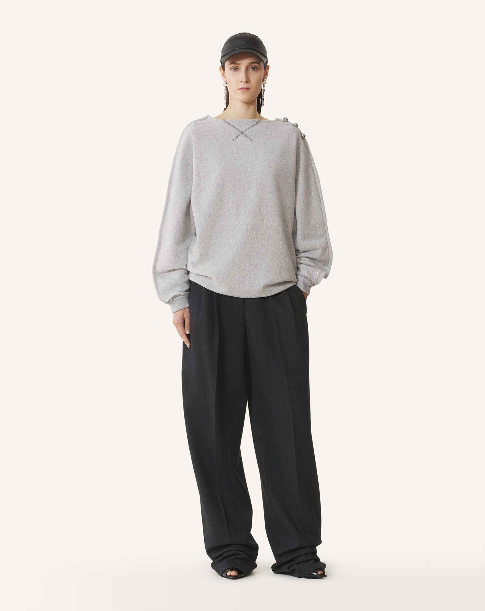 COTTON JERSEY TOP