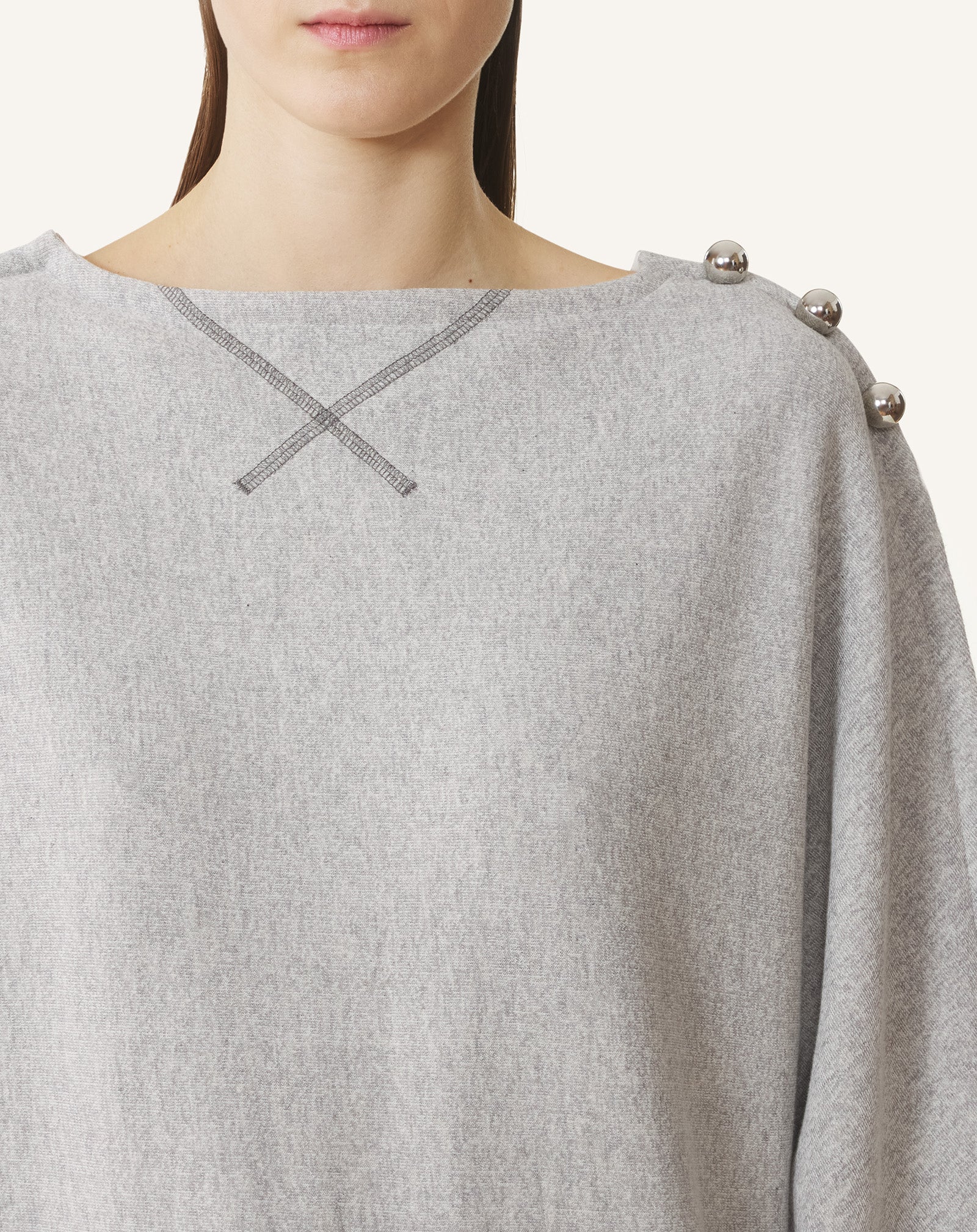 COTTON JERSEY TOP