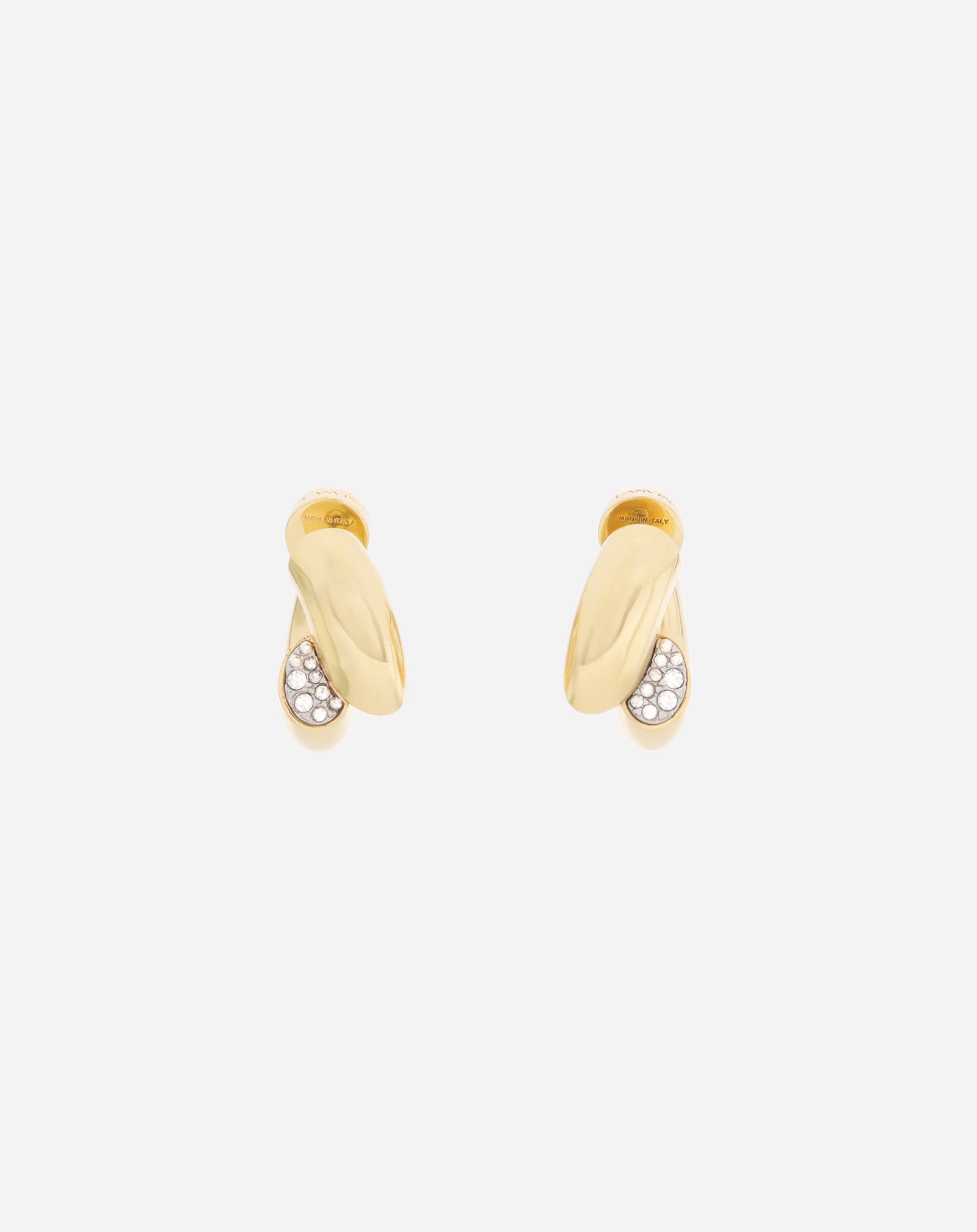 SEQUENCE BY LANVIN RHINESTONE EARRINGS