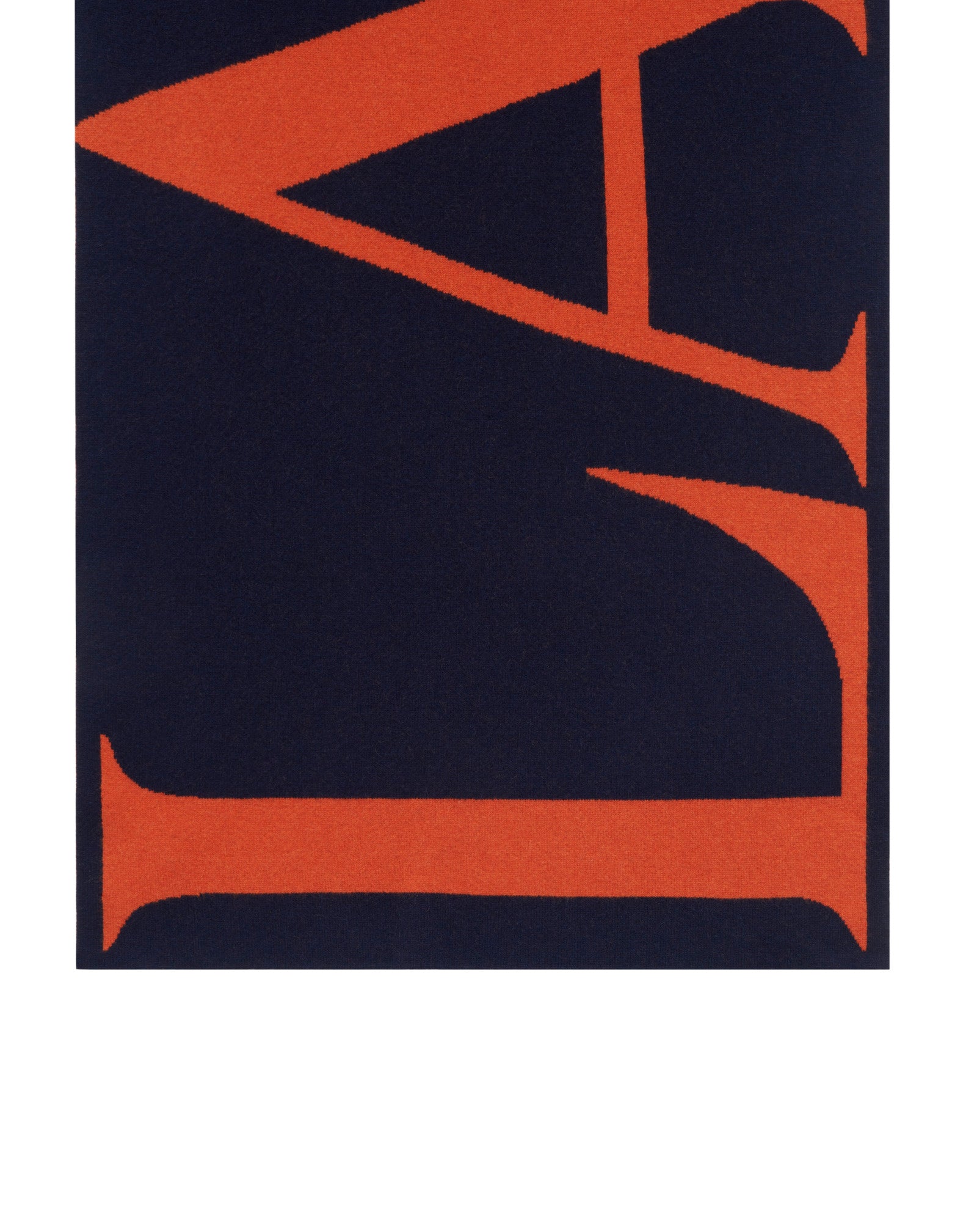 LANVIN CASHMERE STOLE, NAVY BLUE