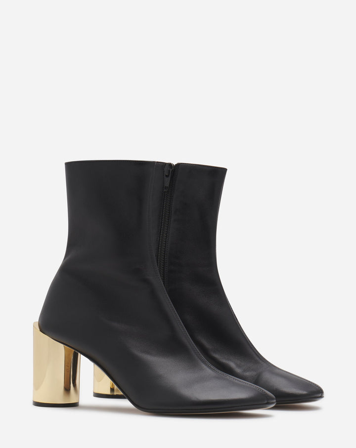 Designer heeled ankle boots best sale